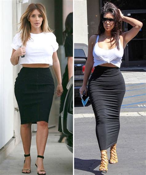 what does kim Kardashian wear